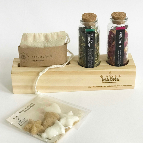Kit infusiones en base de madera