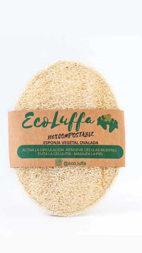 Esponja vegetal corporal