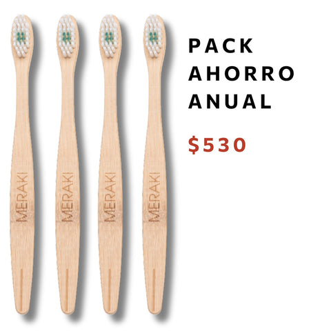 Pack anual cepillos